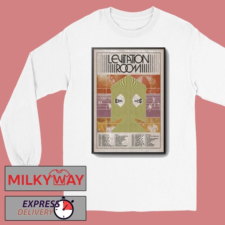 Levitation Room EU-UK 2026 Shows Poster shirt