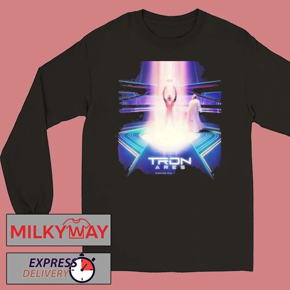 New Poster Tron Ares Worlds Will Collide shirt