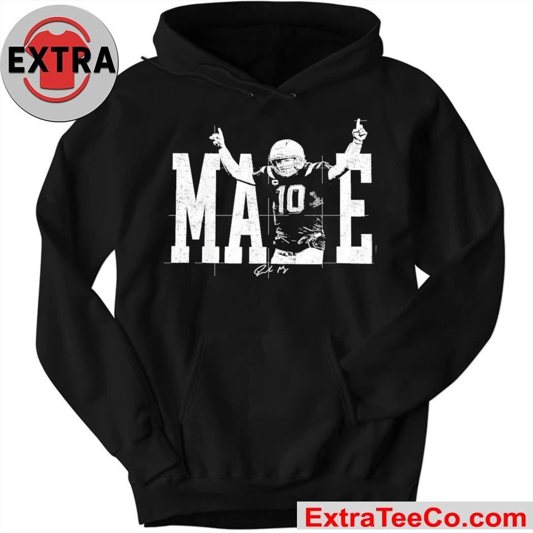 Number 10 Drake Maye QB Football Fan Signature Shirt