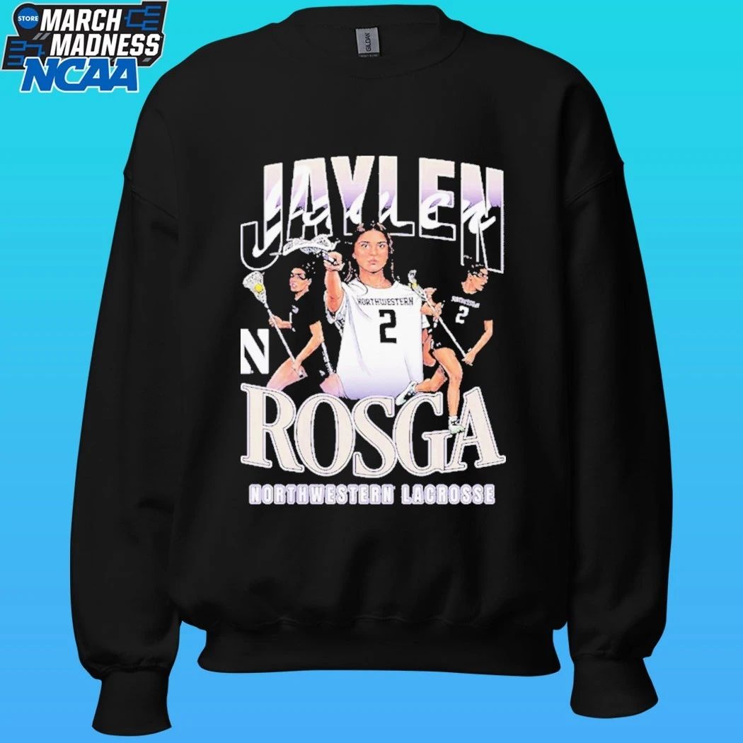 Jaylen Rosga Northwestern Wildcats Women’s Lacrosse Shirt