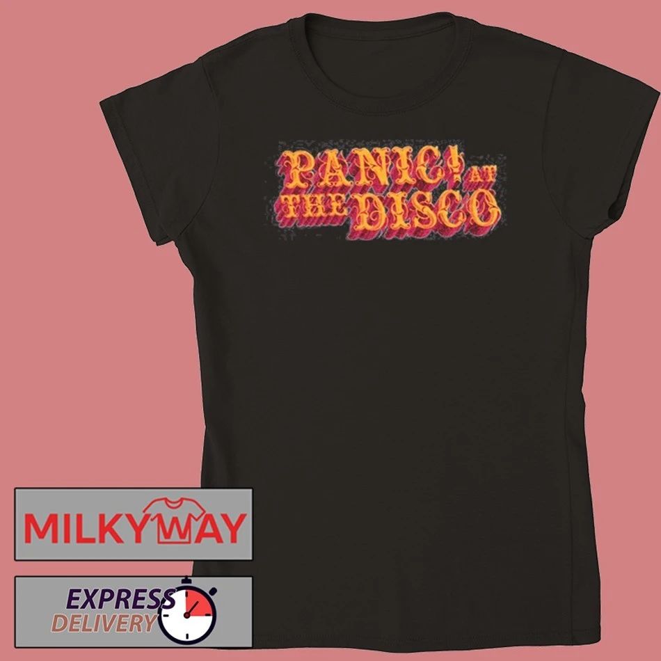 Panic At The Disco Black Logo shirt