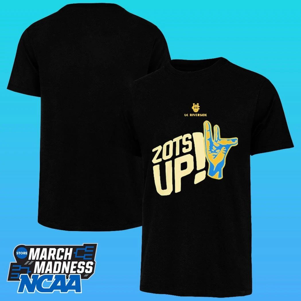Uci Men’s Basketball Zots Up Hand Shirt