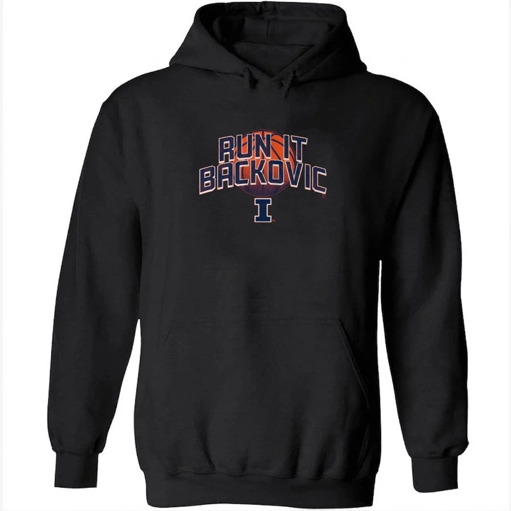 Illinois Basketball Run It Backovic Shirt