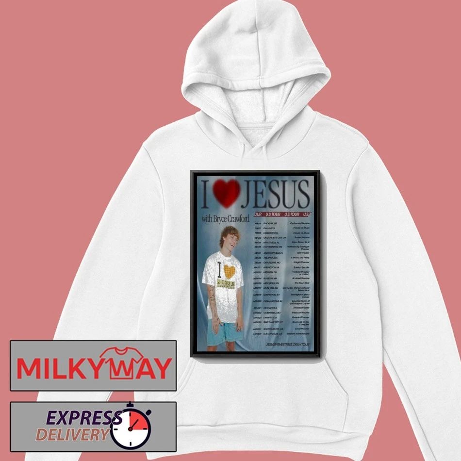 Bryce Crawford US Tour 2025 Poster shirt