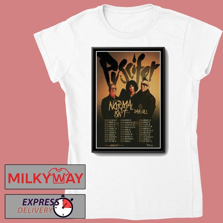 Puscifer Normal Isn’t North American Tour 2026 Poster shirt