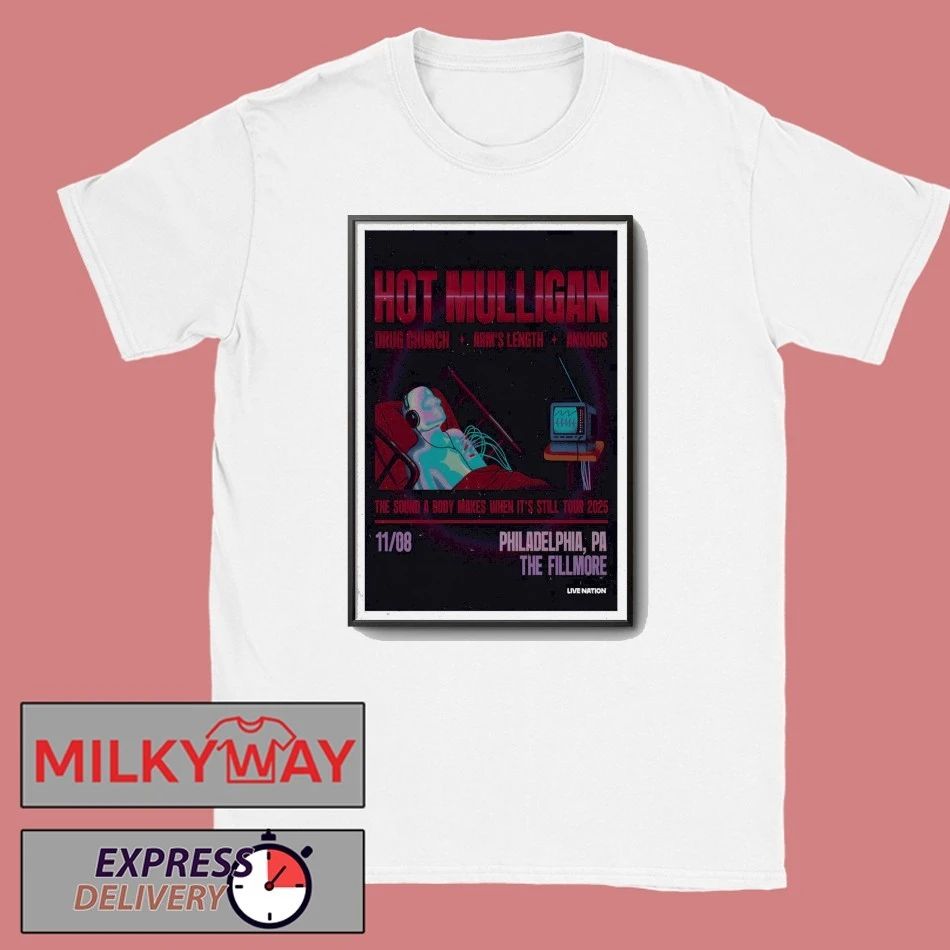 Mulligan Tour 2025 The Fillmore Philadelphia Poster shirt