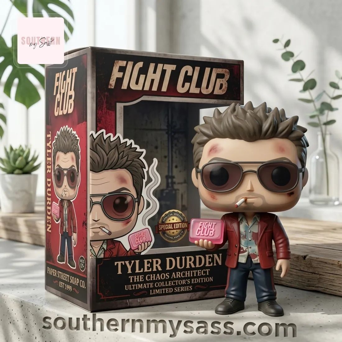 Fight Club Tyler Durden The Chaos Architect Pop Figure Doll