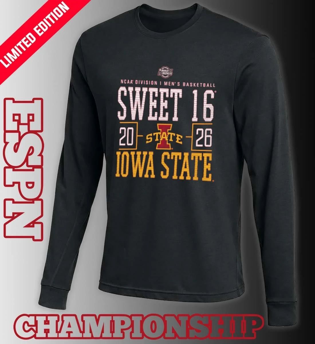 Iowa State Men’s Basketball Sweet 16 Shirt