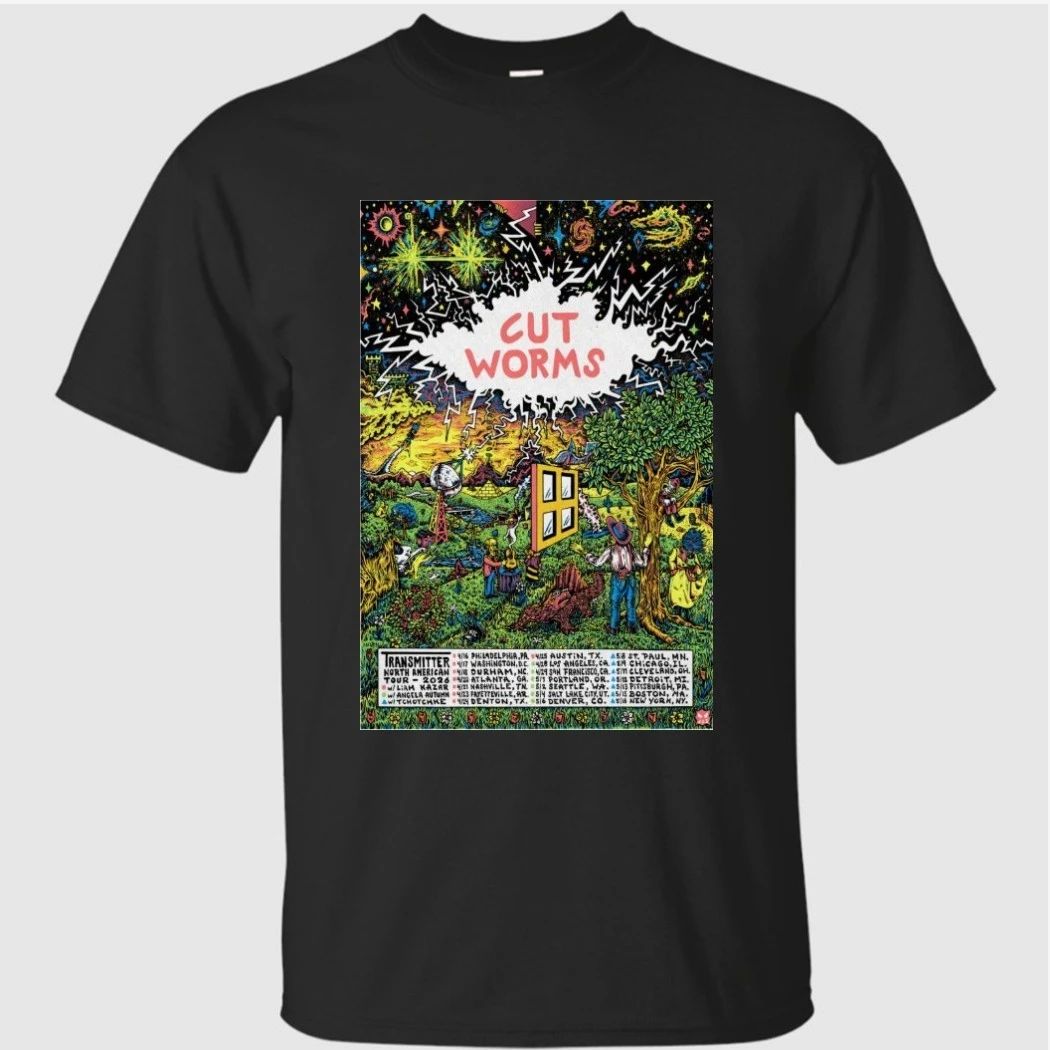 Cut Worms Transmitter North American 2026 Shows Poster Shirt