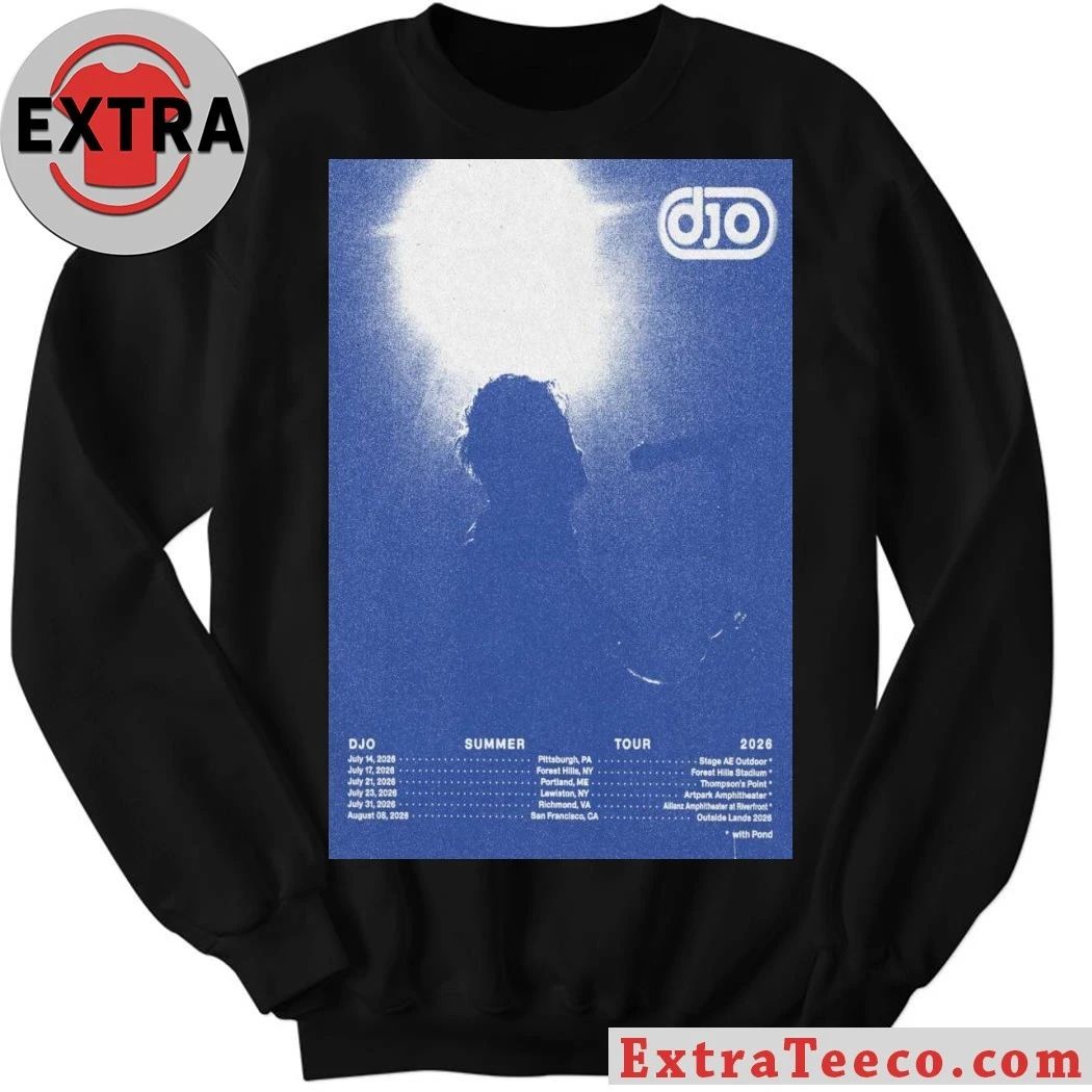 Djo with Pond Summer Tour 2026 Poster Shirt