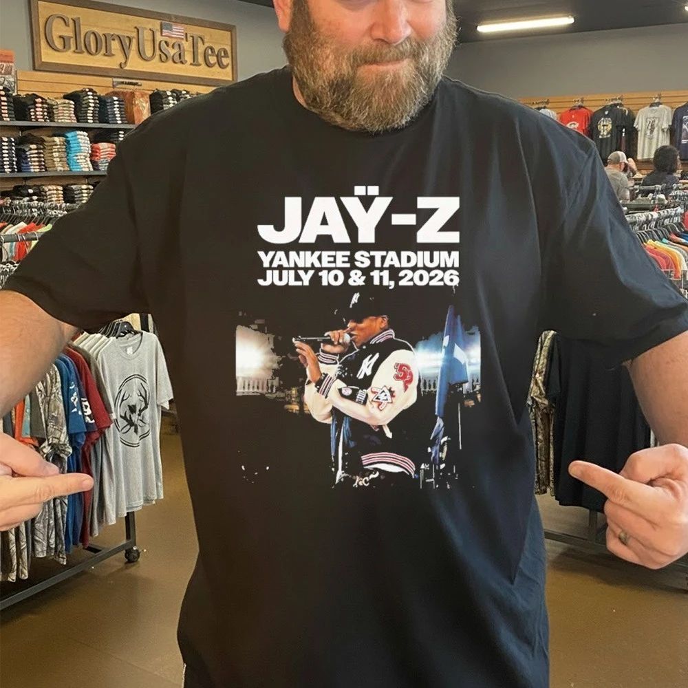 Jay Z Yankee Stadium 2026 July 10th 11th Shirt