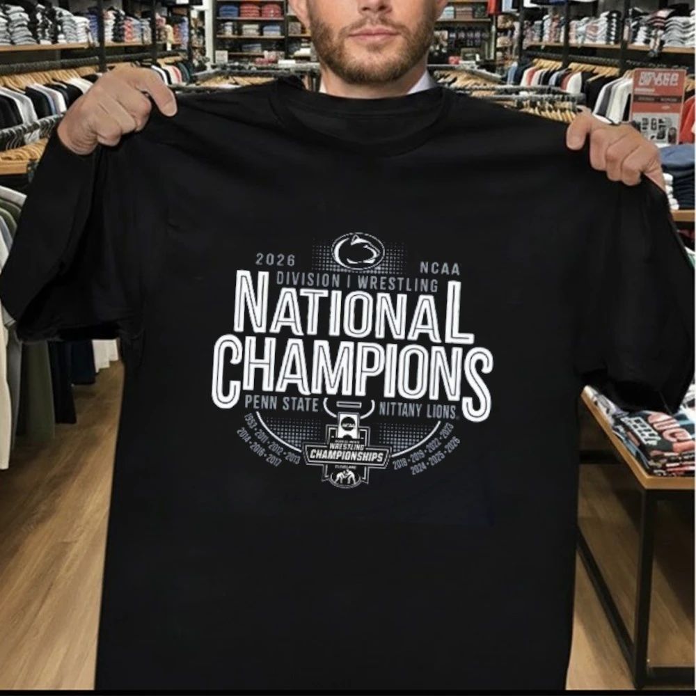 Penn State 2026 14X Wrestling National Champs Dynasty T-Shirt