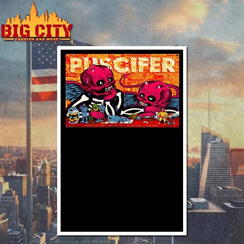 Puscifer March 25 2026 In Dallas, TX Tour Poster Shirt