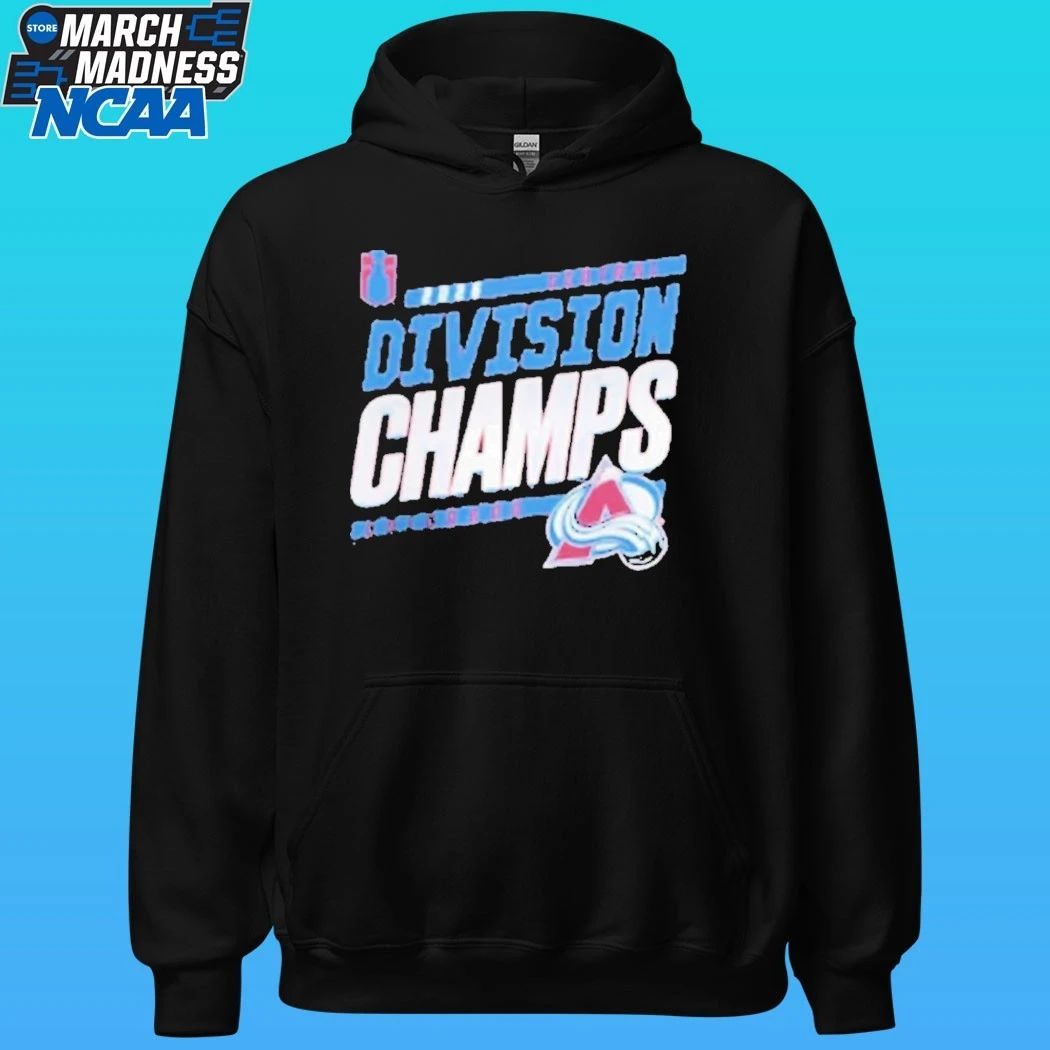 Colorado Avalanche NHL 2026 Central Division Champions Locker Room Shirt