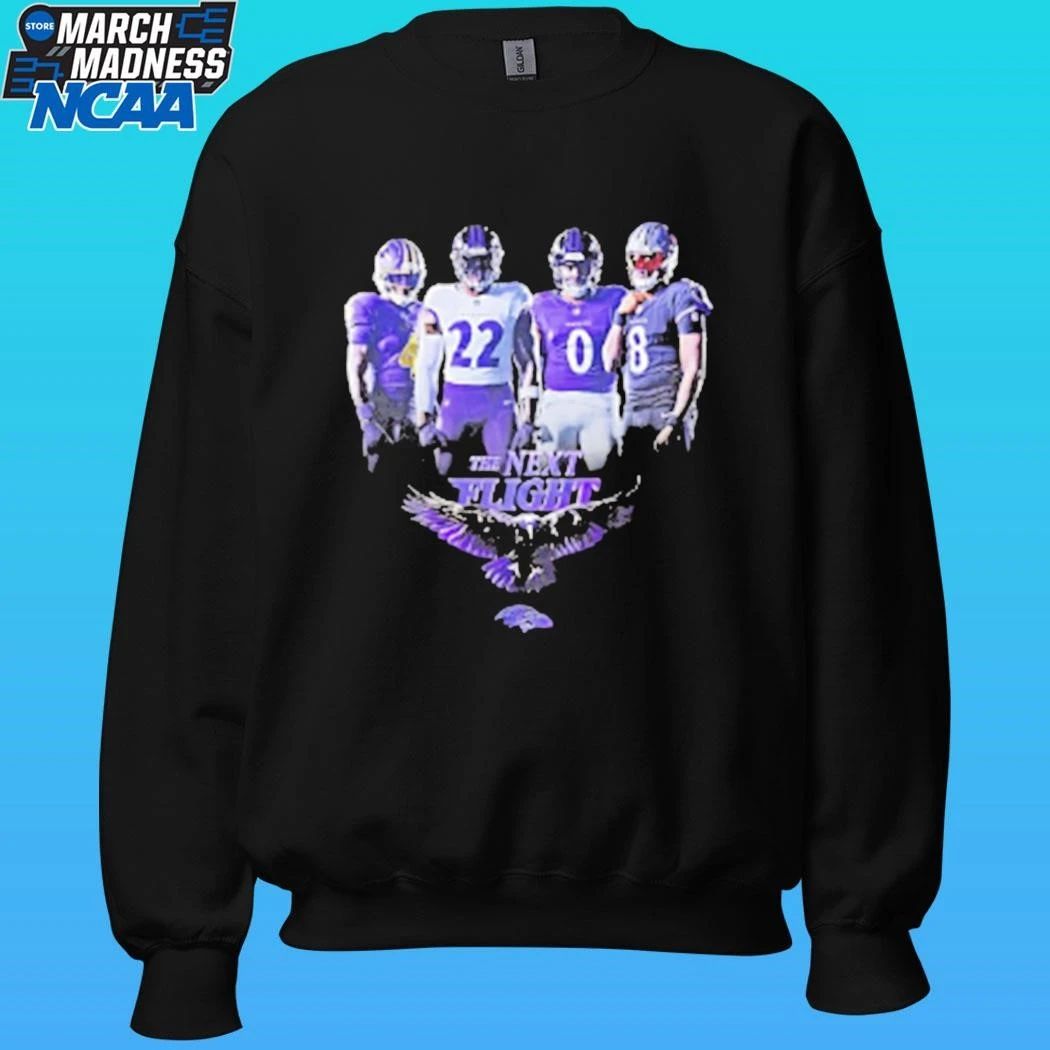 The Next Flight Baltimore Ravens Shirt
