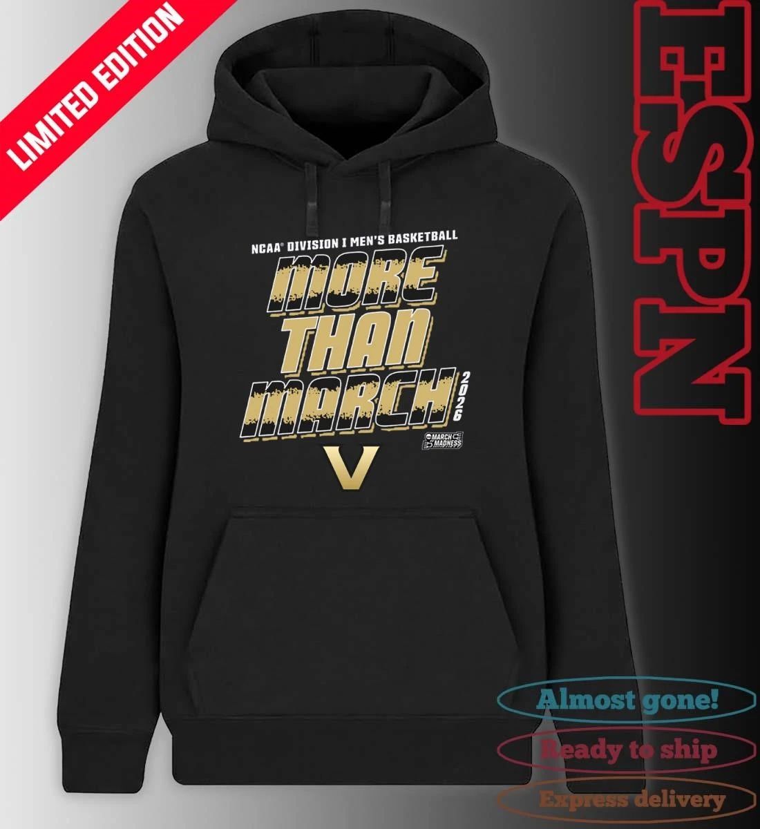 Vanderbilt Men’s Basketball More Than March 2026 Shirt