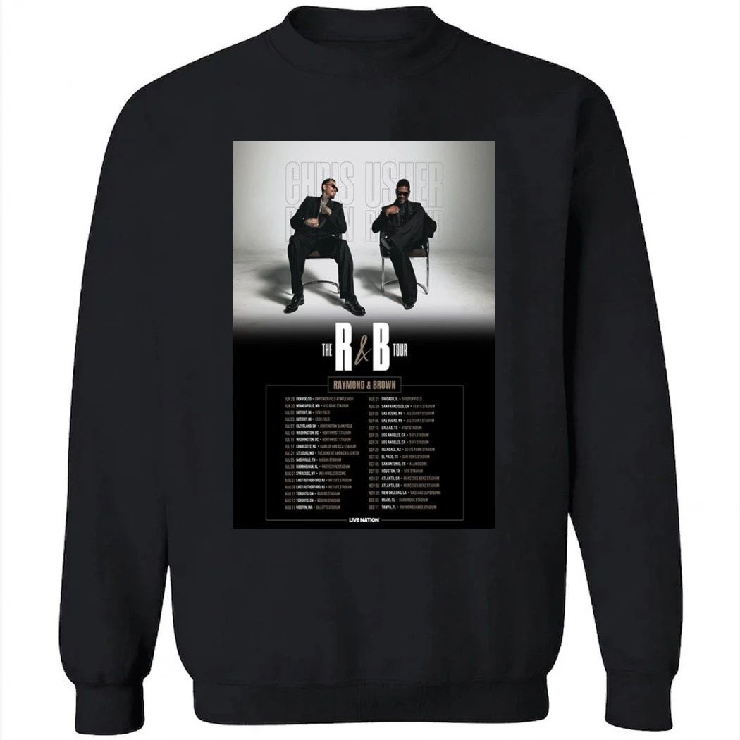 Usher Raymond IV The R And B Tour 2026 Shirt
