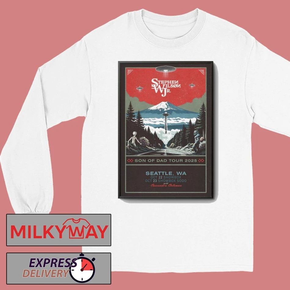 Stephen Wilson JR Showbox SoDo In Seattle WA October 23 2025 Poster shirt
