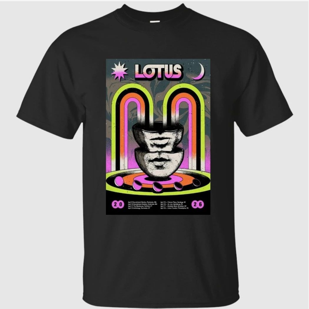 Lotus April 2026 Tour Shirt