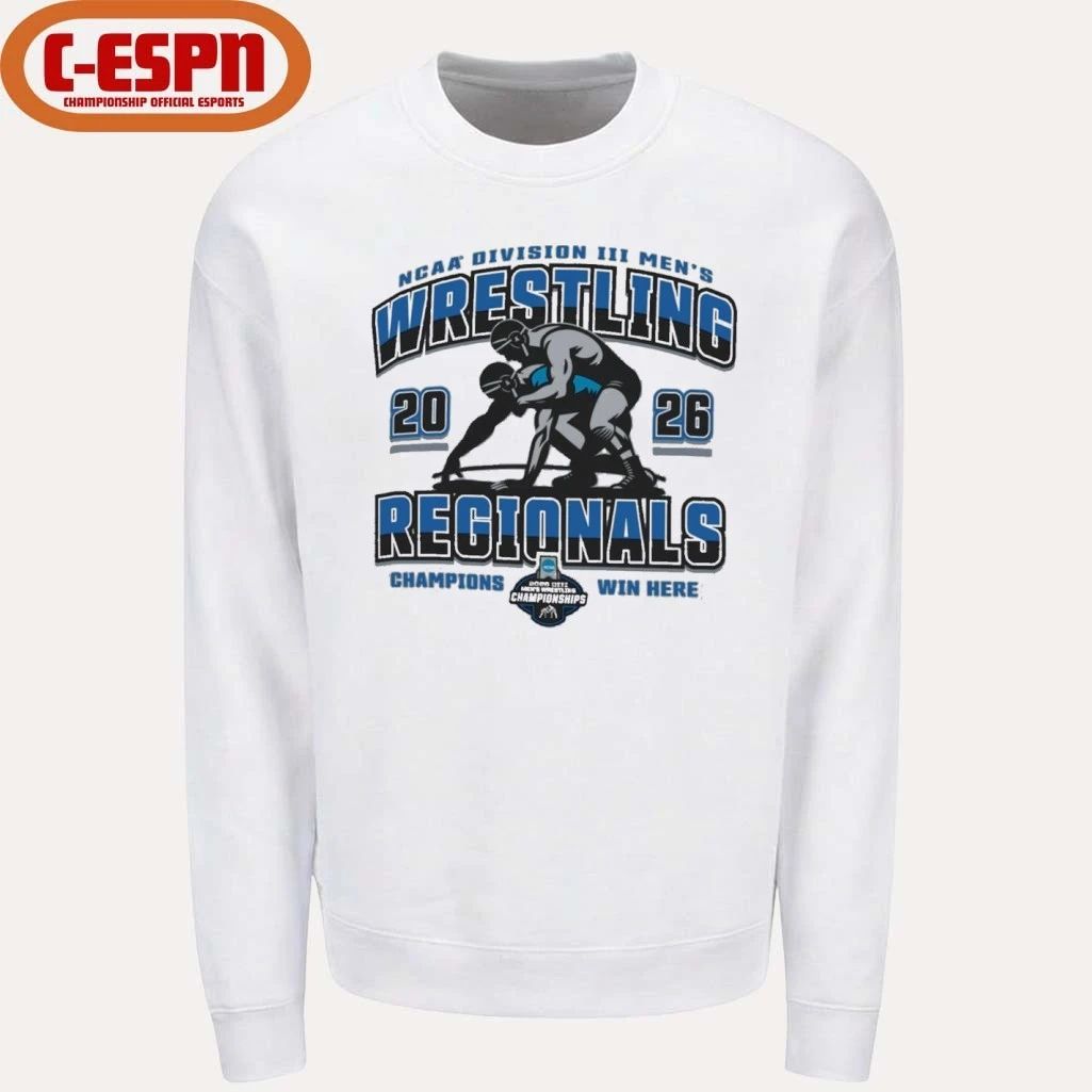 2026 NCAA DIII Men’s Wrestling Regionals Champions Win Here T-Shirt