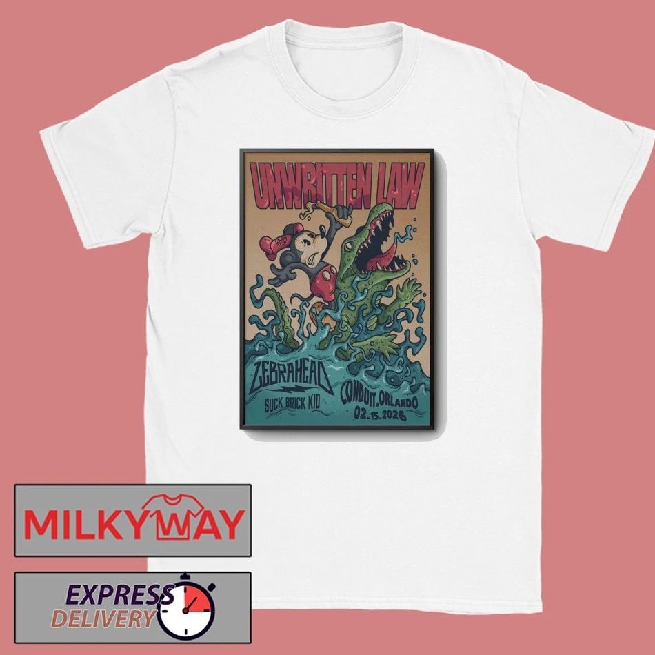 Unwritten Law Event Winter Park FL On Feb 15 2026 Poster shirt