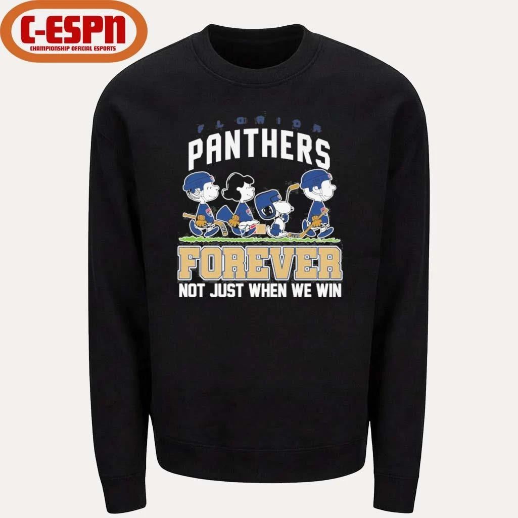 The Peanuts Characters Forever X Florida Panthers Shirt