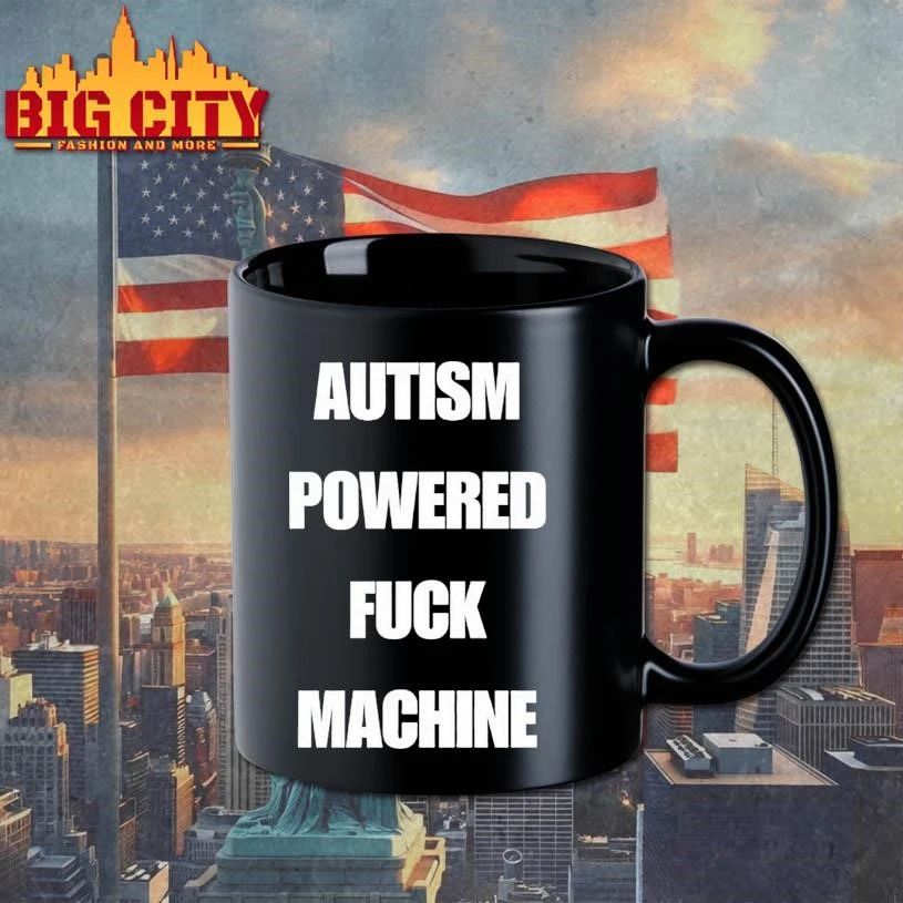 Autism Powered Fuck Machine Shirt