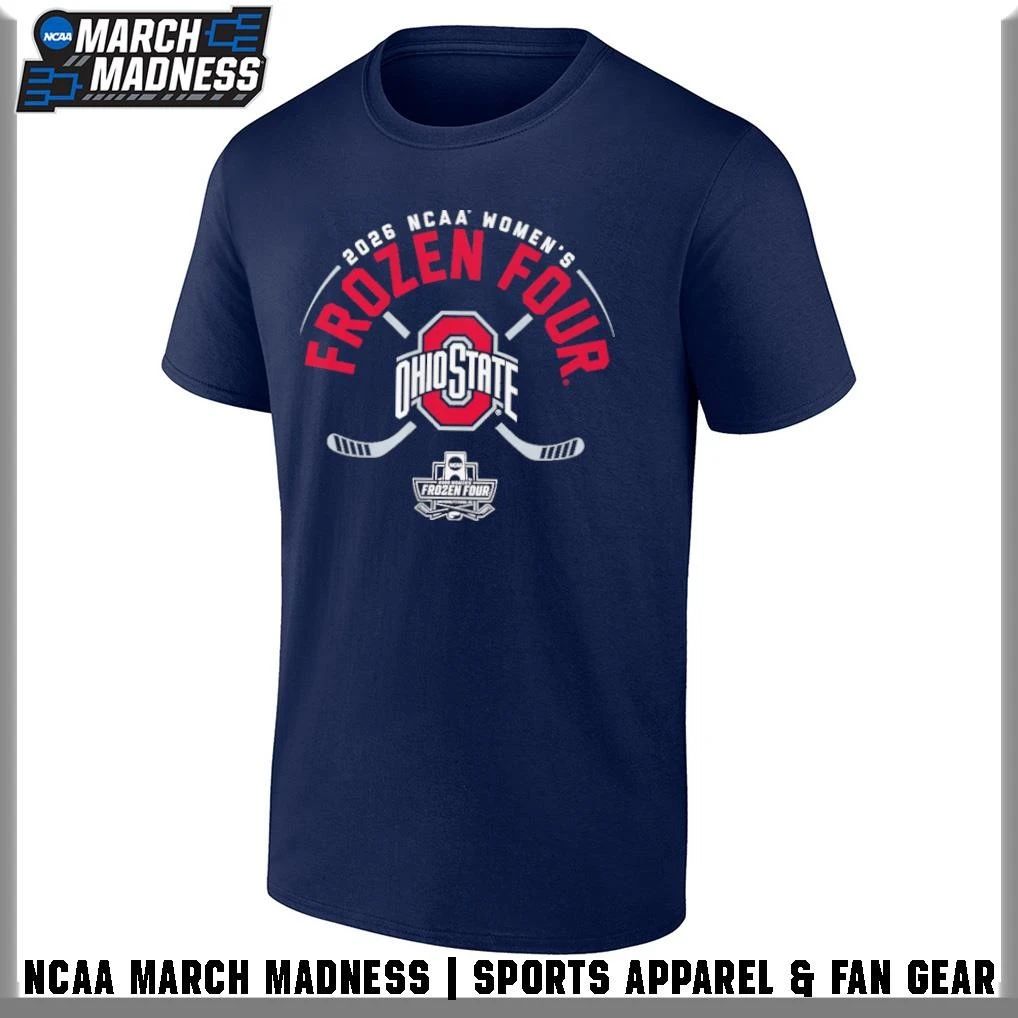 Ohio State Women’s Hockey 2026 NCAA Frozen Four T-Shirt