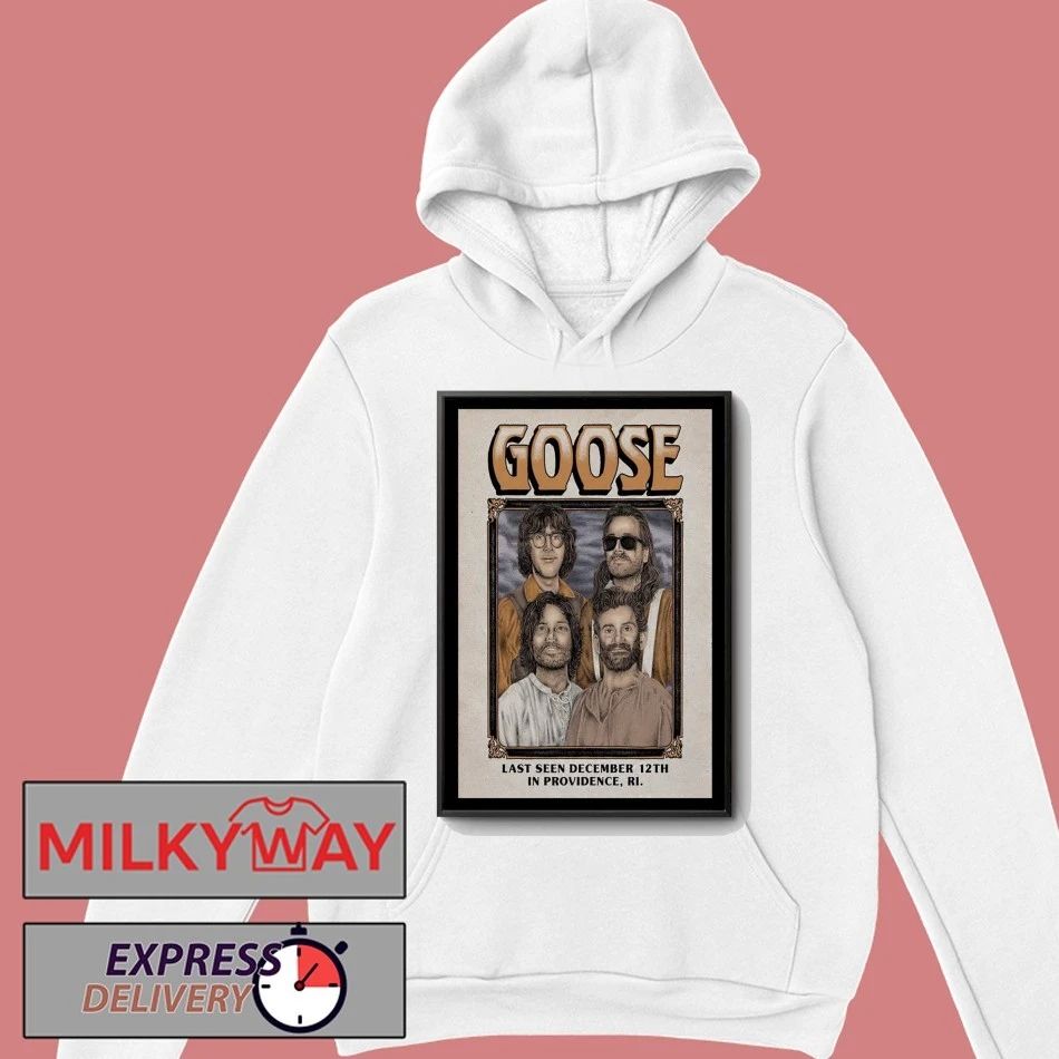 Goose Poster Providence, RI Dec 12, 2025 shirt