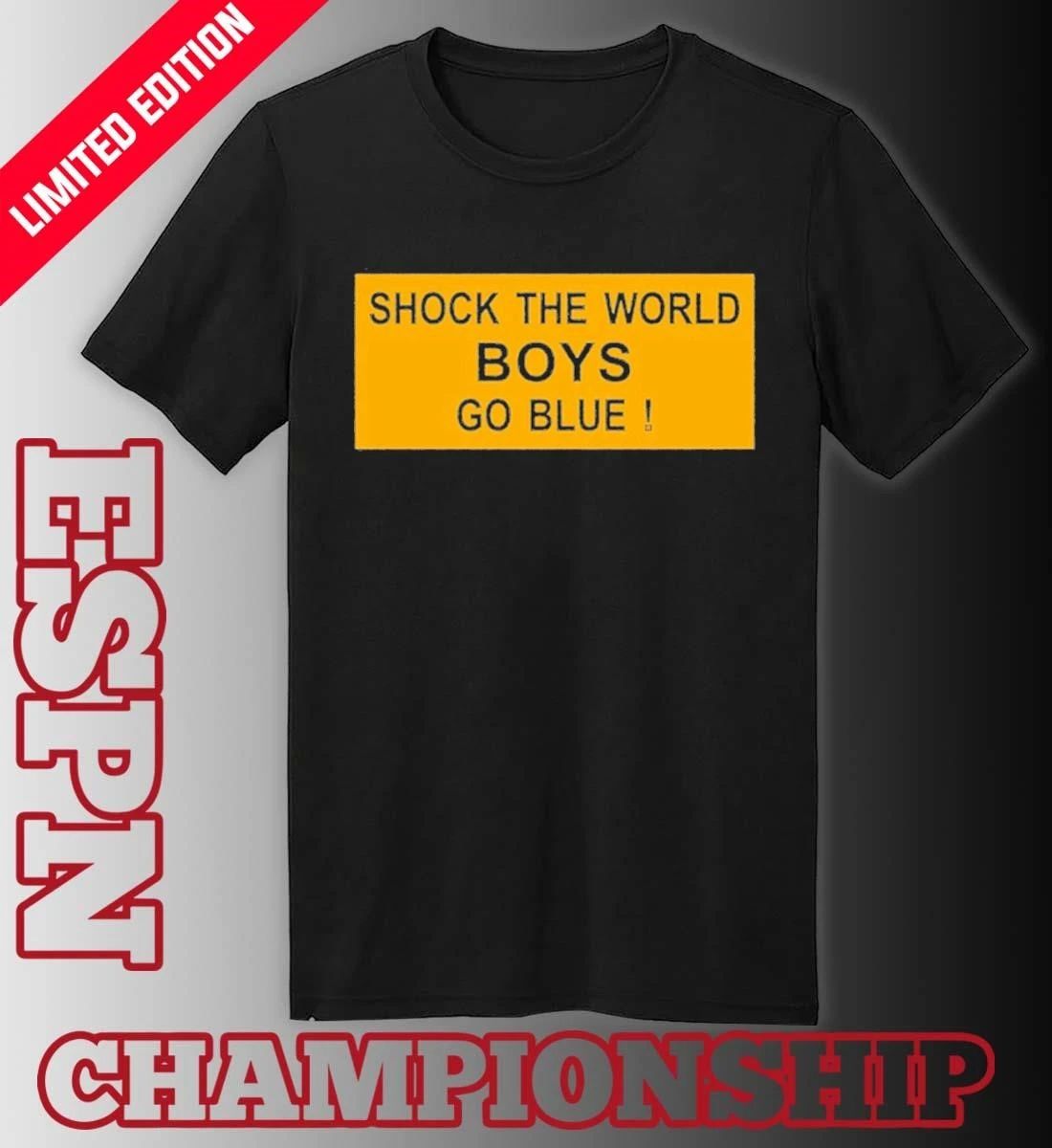 Shock The World Michigan Basketball Shirt