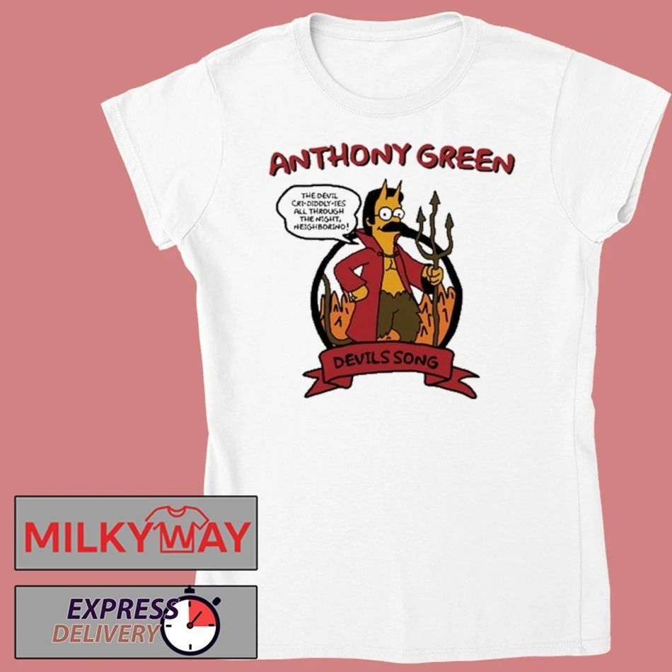 Halloween 2025 Anthony Green Devils Song shirt
