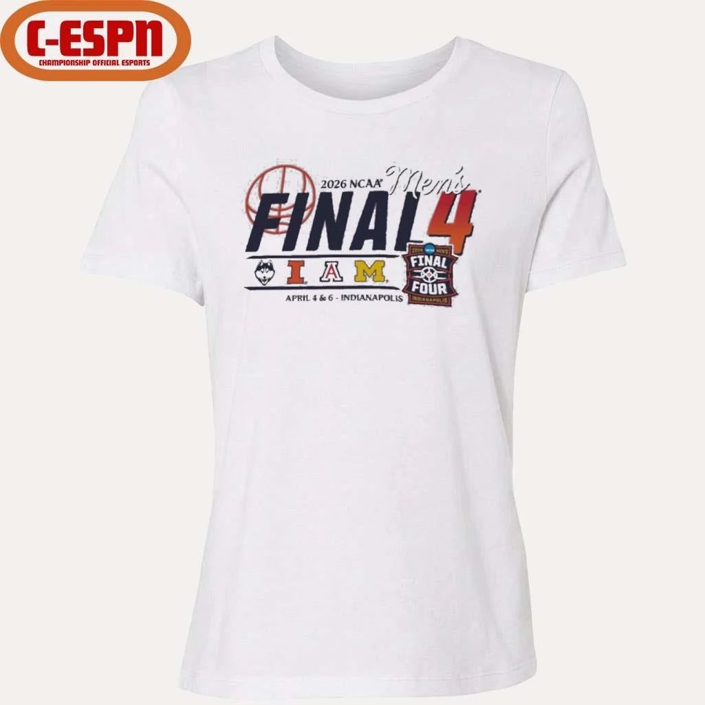 Final 4 2026 NCAA Men’s Basketball Teams T-Shirt