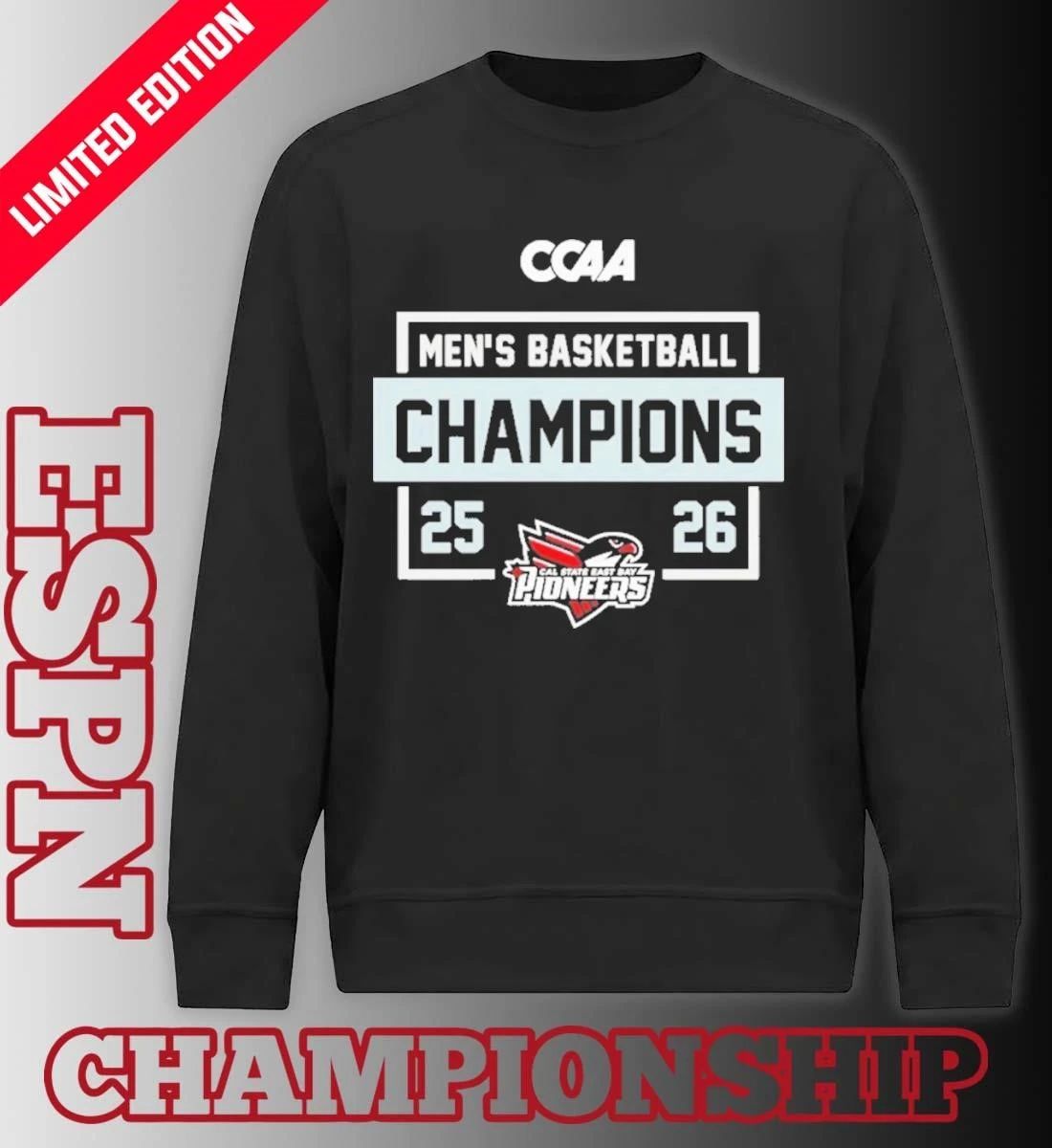 Cal State East Bay Pioneers CCAA Men’s Basketball Regular Season Champions Shirt