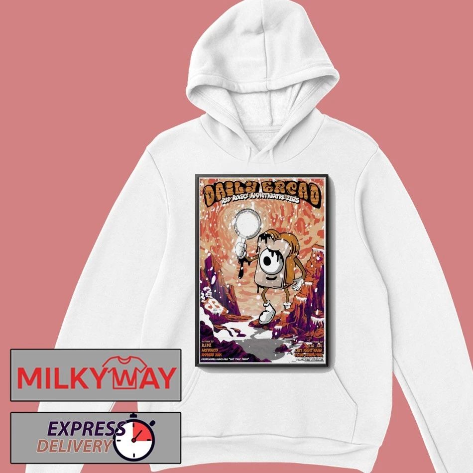 Daily Bread Oct 25-26 2025 Red Rocks Morrison CO Poster shirt