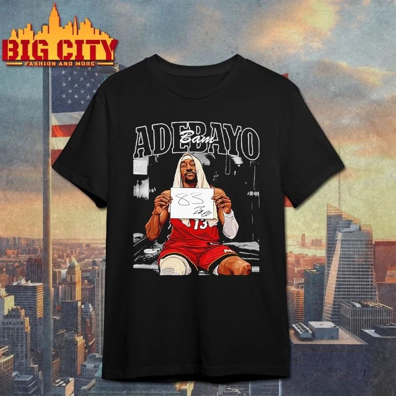 Bam Adebayo 83 Point photo T-shirt