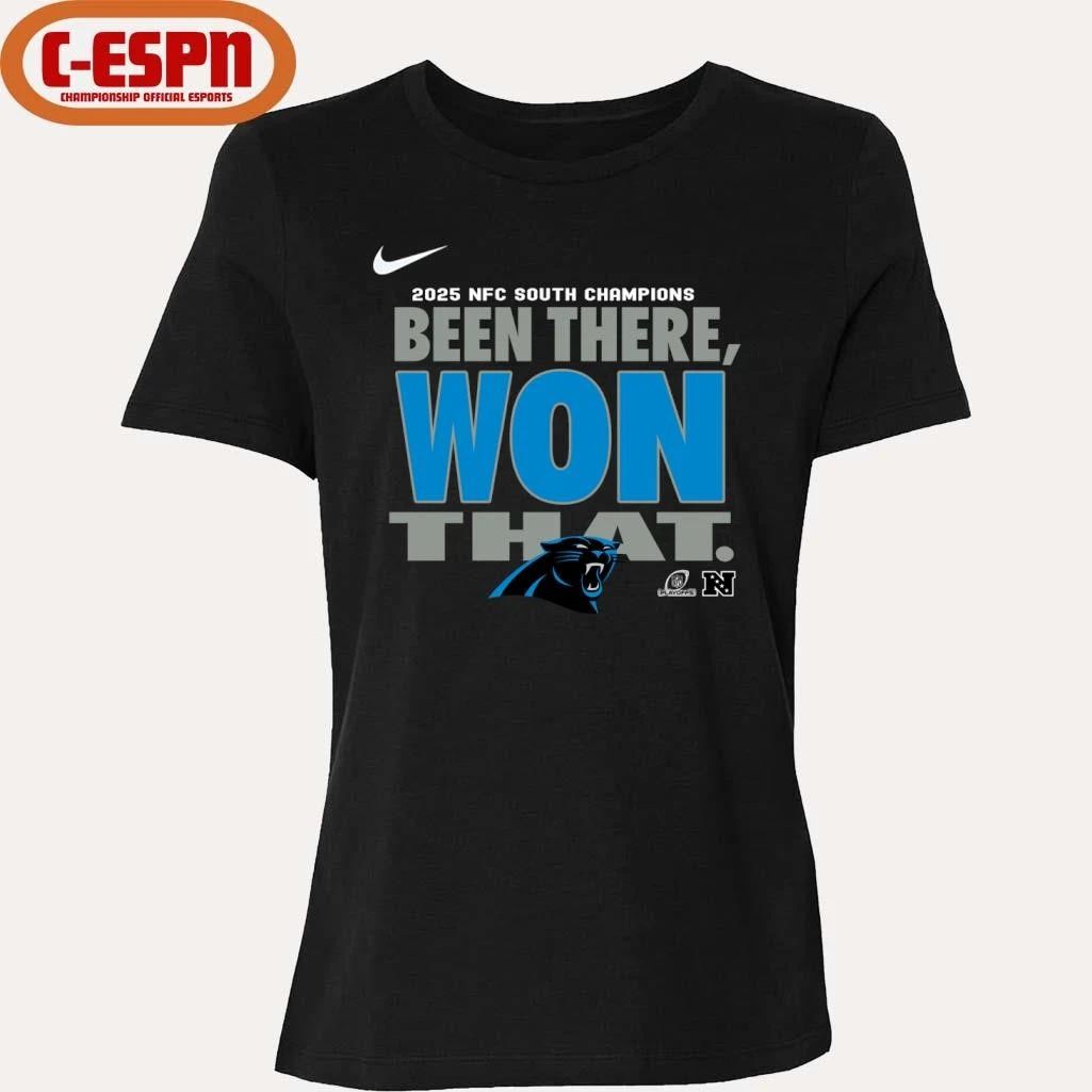 Carolina Panthers Been There Won That 2025 T-Shirt