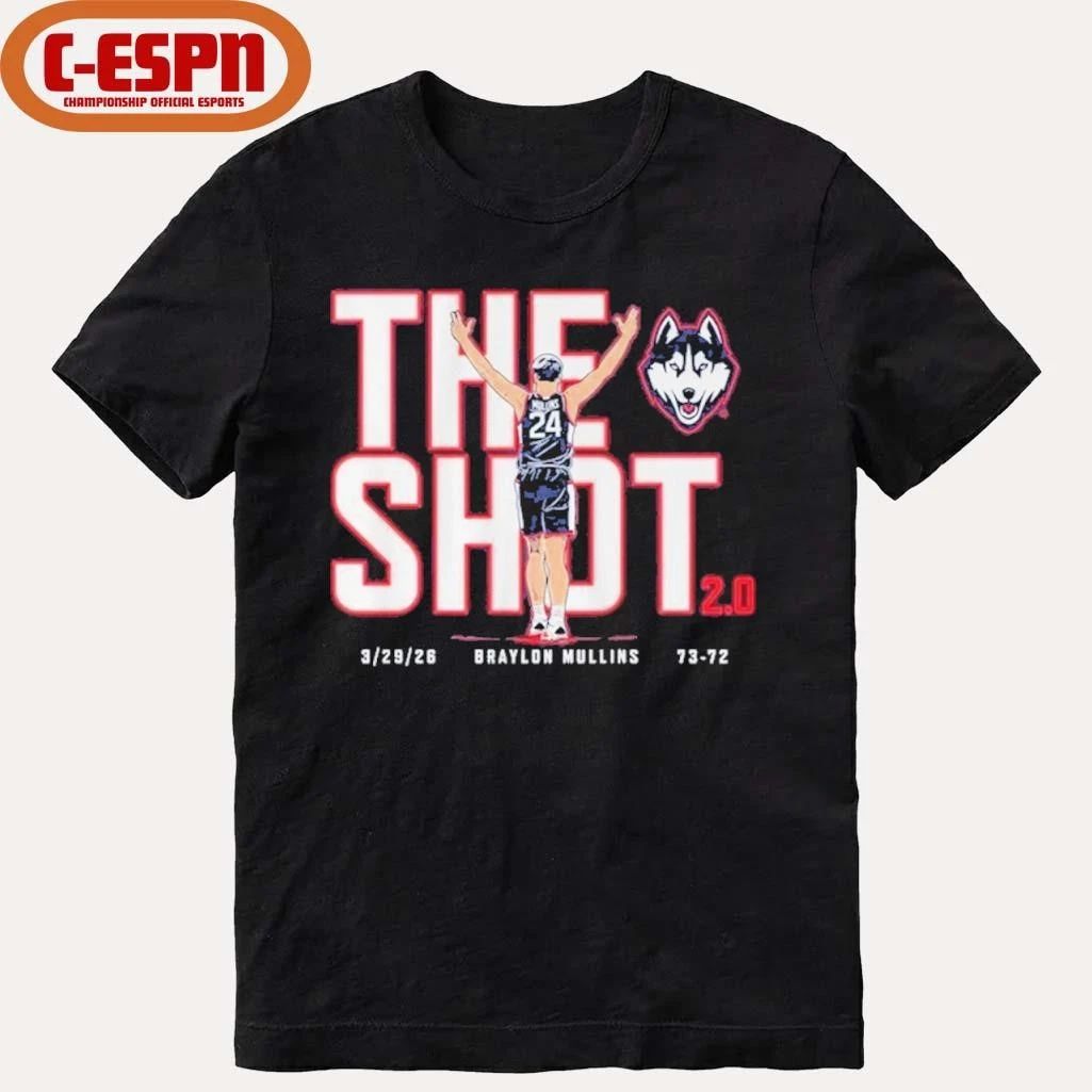 The Shot Braylon Mullins Uconn Huskies For The Win Shirt