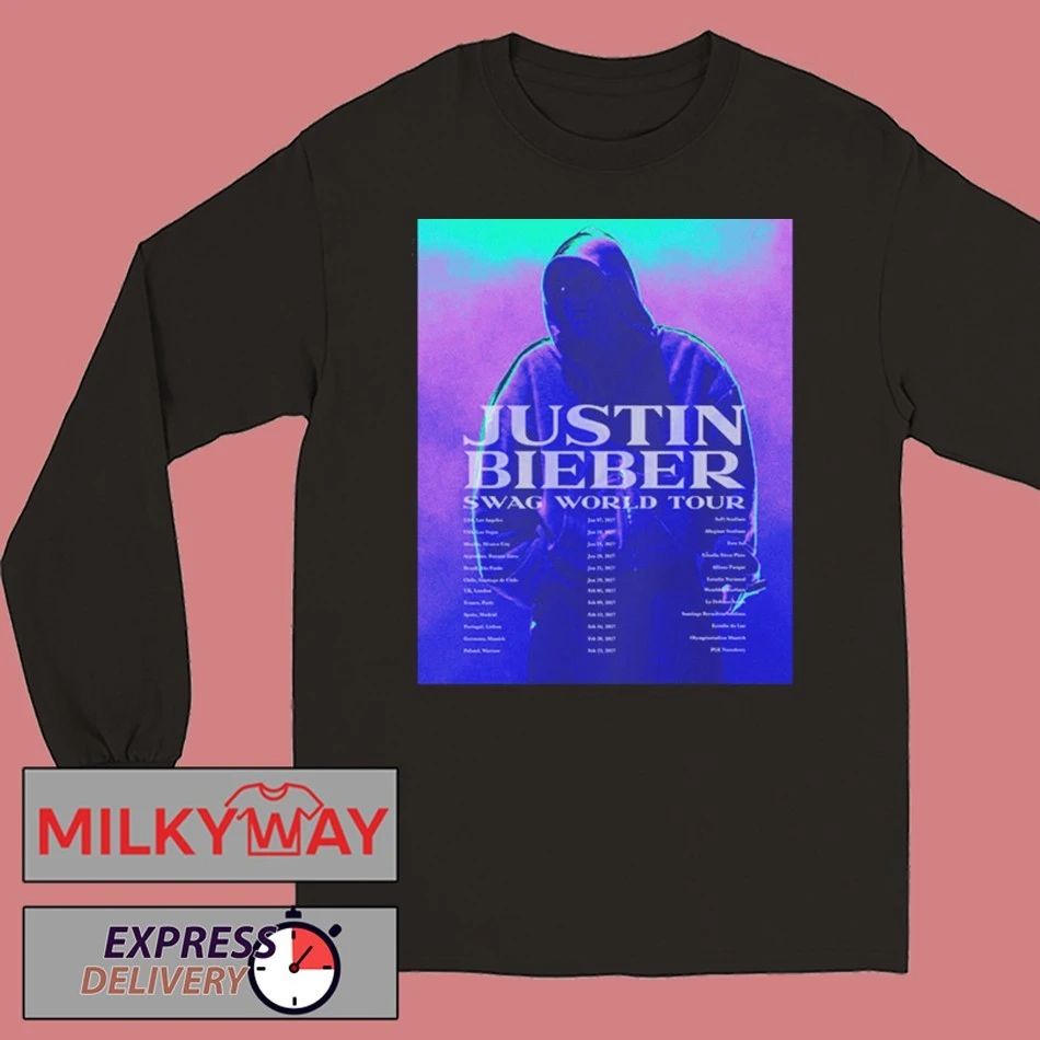 Justin Bieber Swag World Tour 2026 Concept Art Work By Chris Vivas shirt