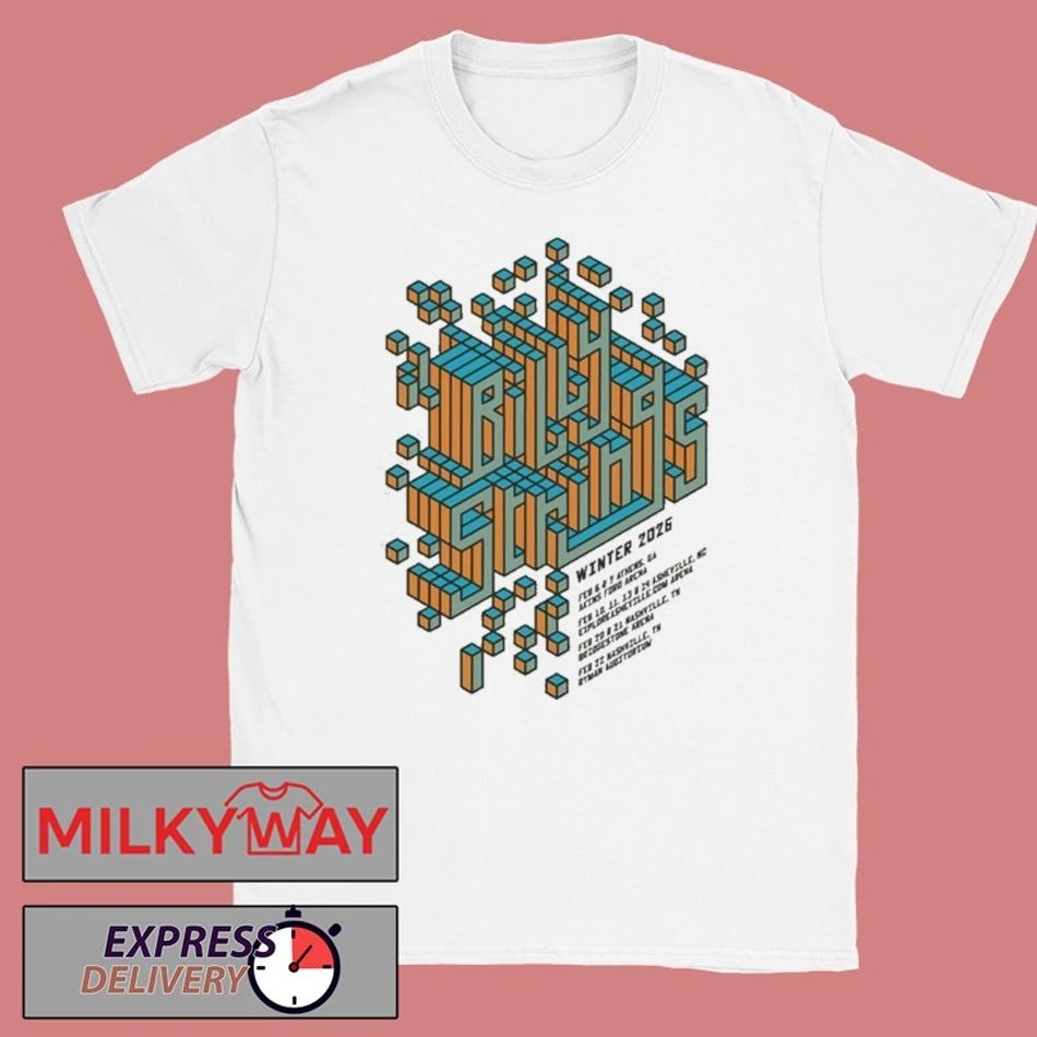 Billy Strings 2026 Winter Tour Cube shirt