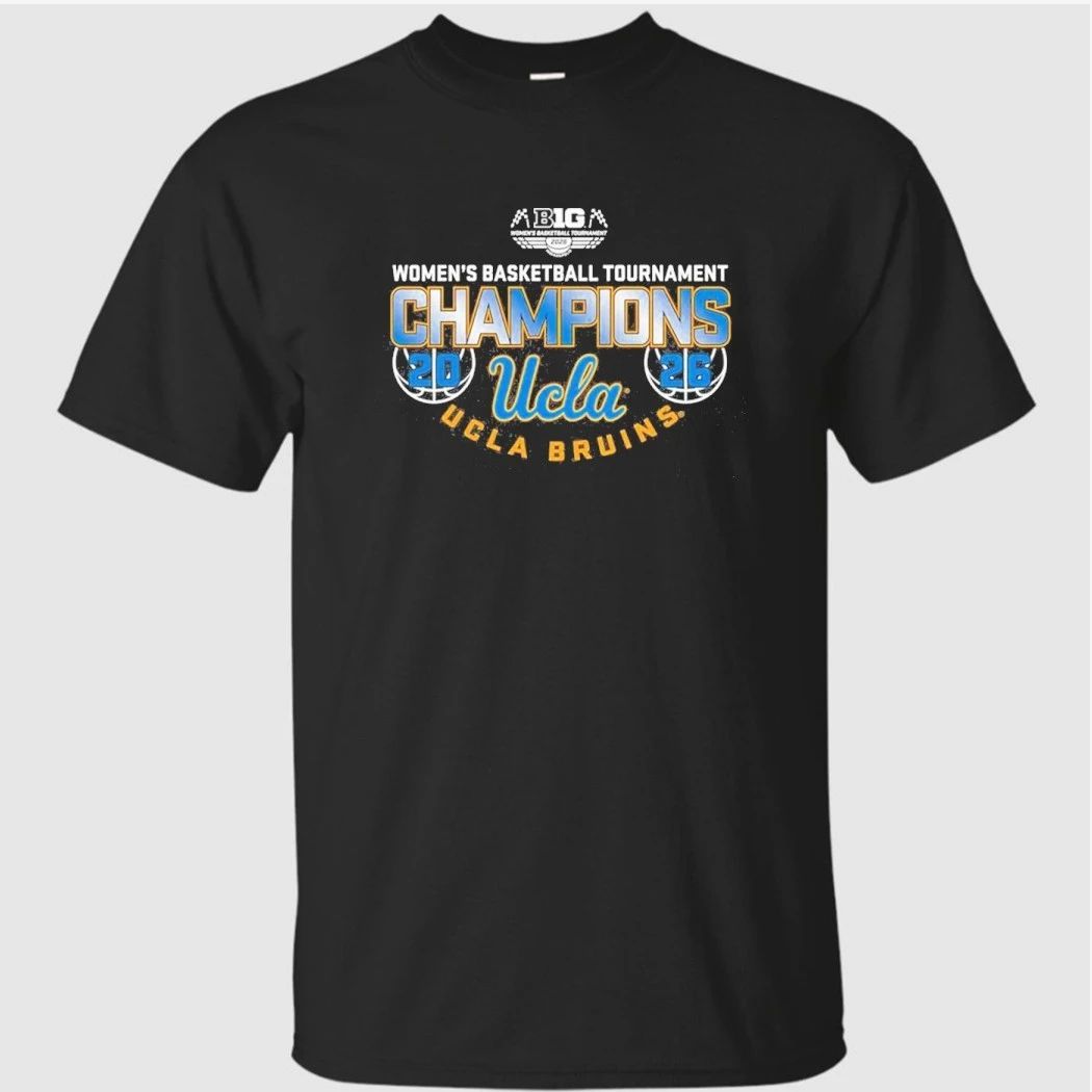 UCLA Bruins Basketball Big Ten Championship T-shirt