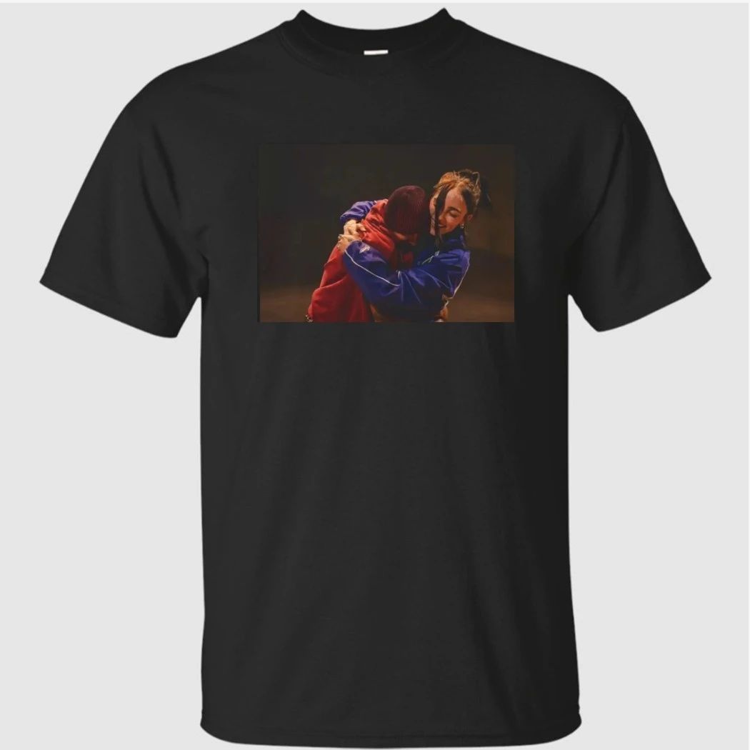 Billie Eilish Justin Bieber Huge Shirt