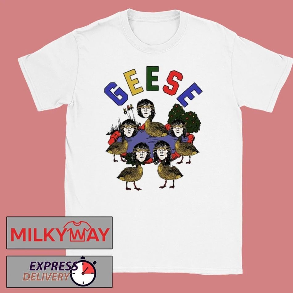 Vintage Surreal Goose Illustration shirt