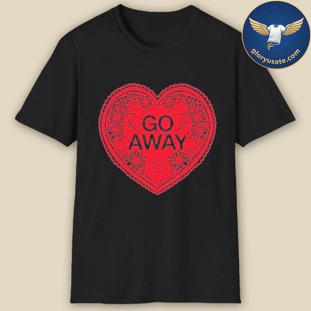 Riot Fest GO AWAY HEART Valentine 2026 Shirt