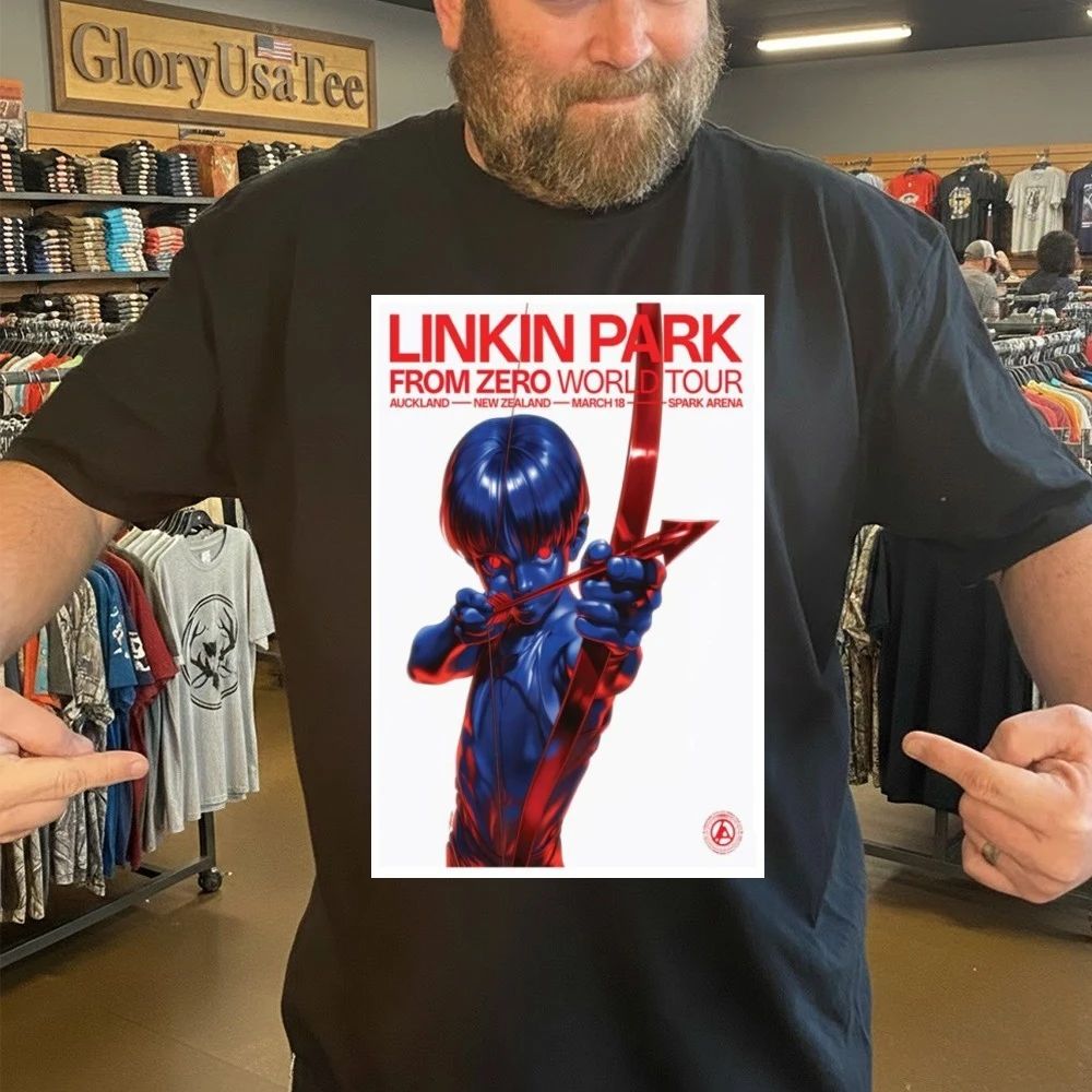 Linkin Park Tour at Spark Arena on 18 Mar 2026 Poster Shirt