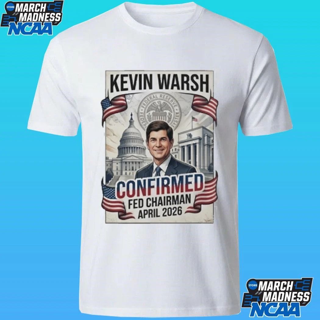 New Era Kevin Warsh Leads The Fed As Chairman Shirt