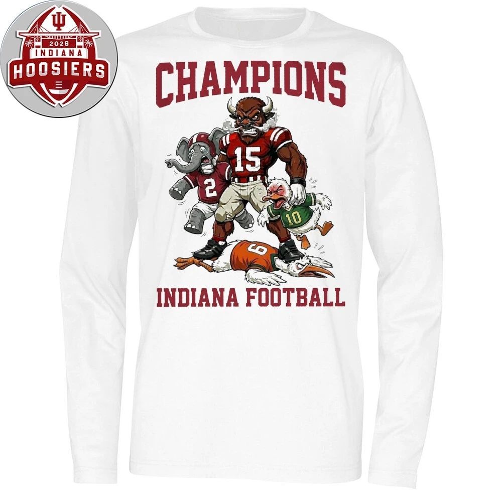 Indiana Football 2026 Champions College Football Playoffs Mendoza Shirt