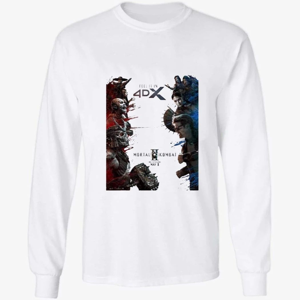 Mortal Kombat II 4DX Poster Only In Theaters May 8 2026 Shirt