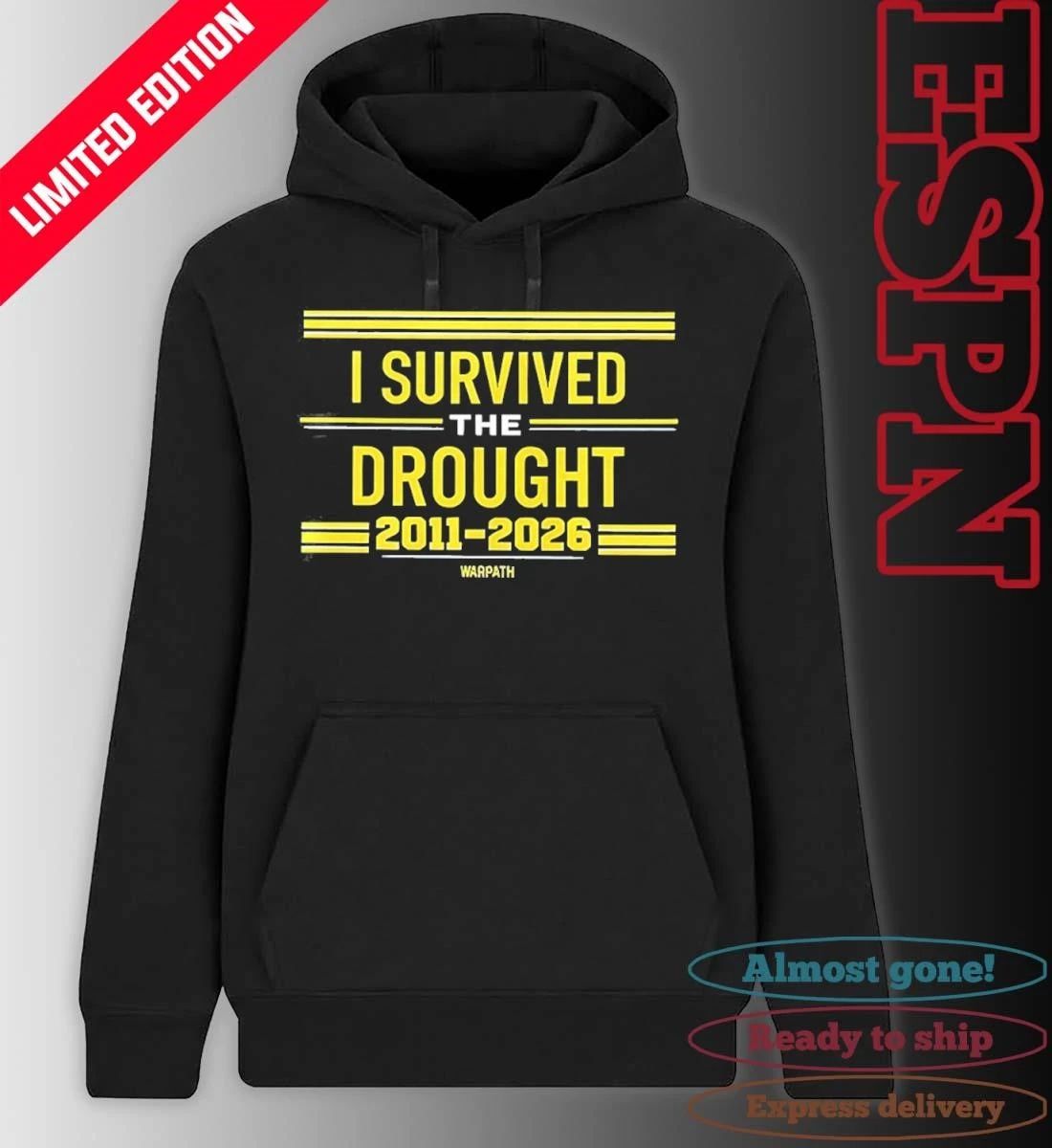 Buffalo Sabres I Survived The Drought 2011-2026 Warpath shirt