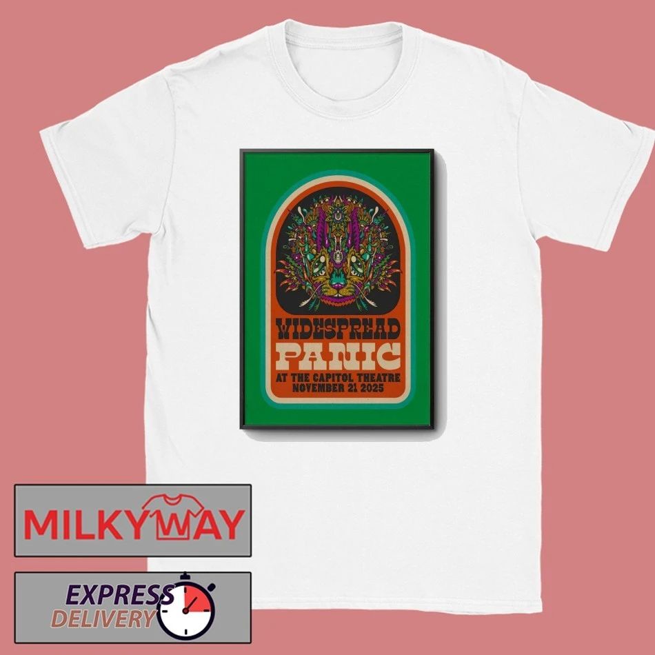 Widespread Panic 11 21 2025 Port Chester NY Poster shirt