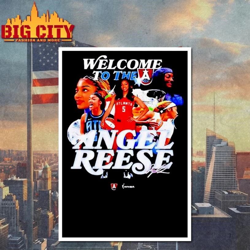 Angel Reese Welcome To The Atlanta Dream WNBA graphic Shirt
